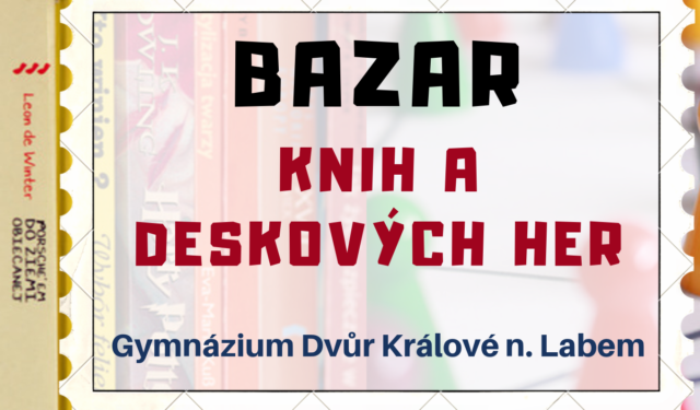 Bazar knih a deskových her na GDK