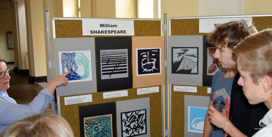 Vernisáž shakespearovské výstavy